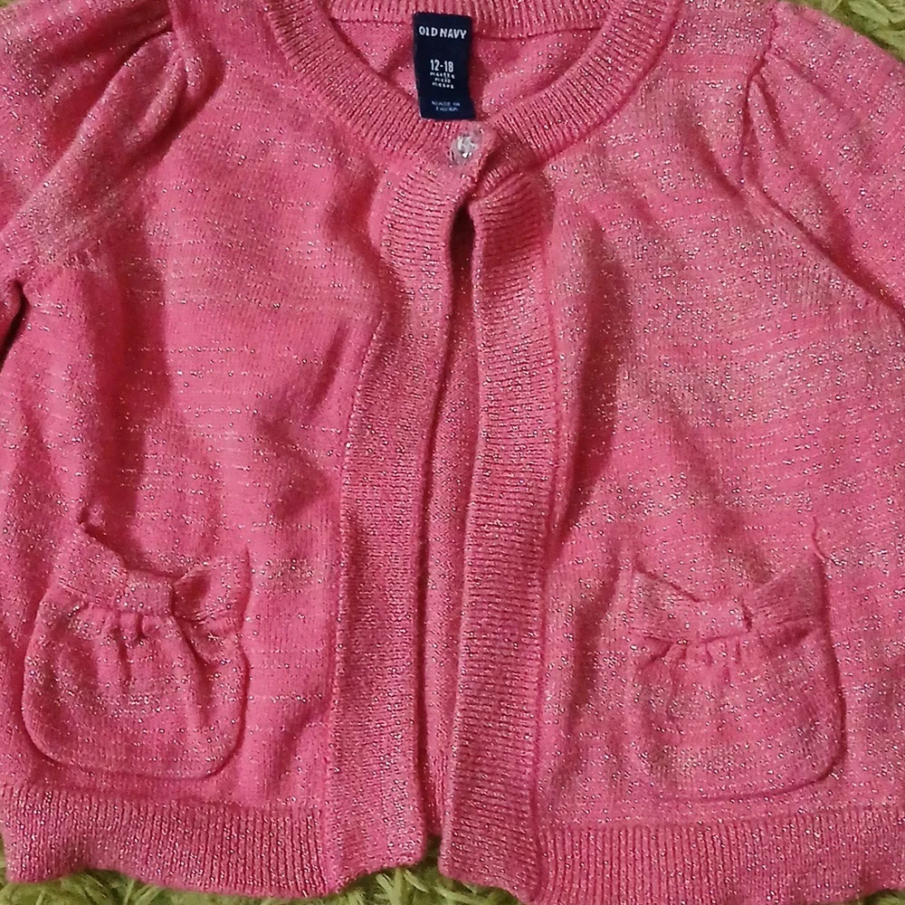 Old Navy kids cardigan‎ Size 12-18 months